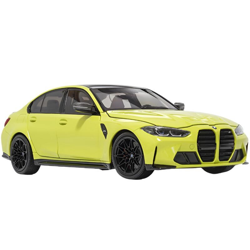 Minichamps 2020 BMW M3 Competition (G80) So Paulo Yellow 1:18