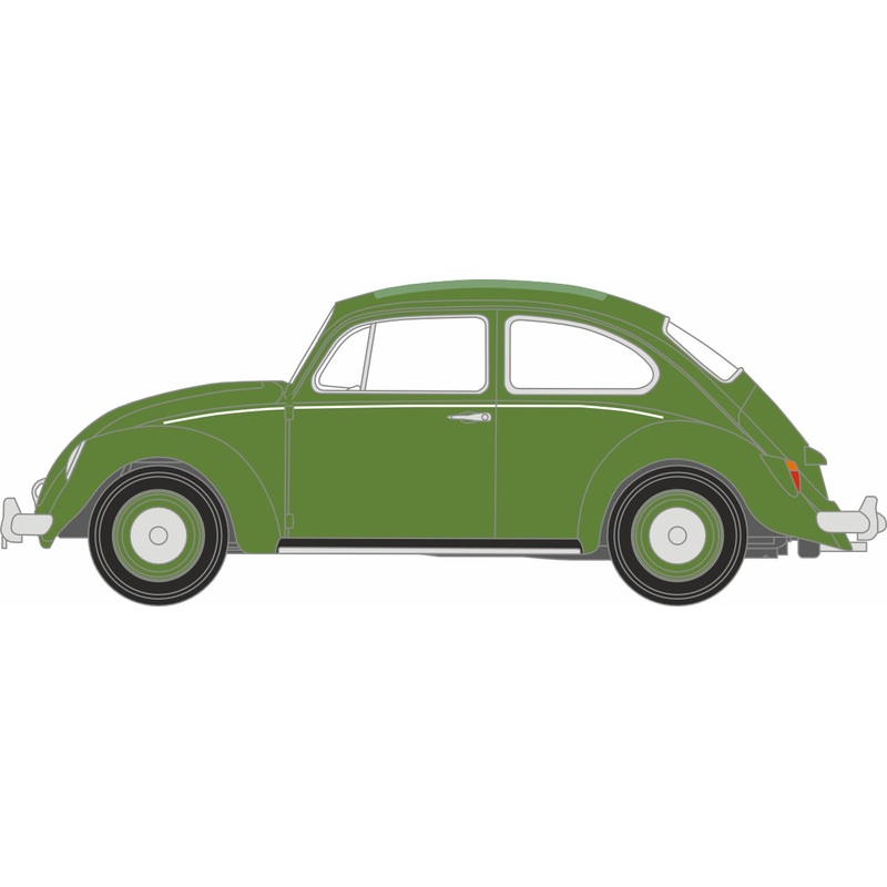 VW Beetle Rush Green 1:76