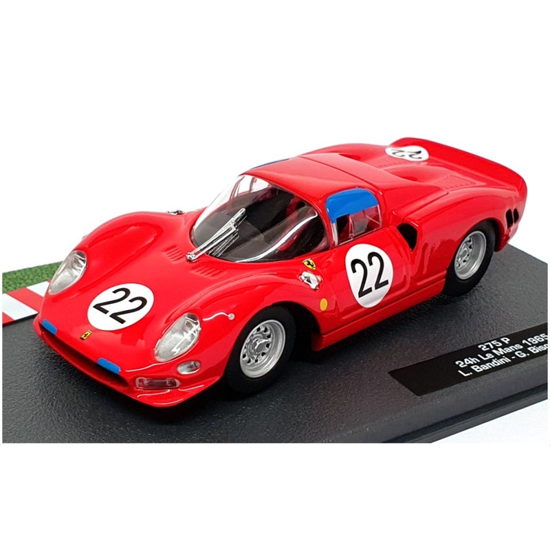 Altaya 1/43 Scale 28424C - Ferrari 275 P #22 24H Le Mans 1965 - Red
