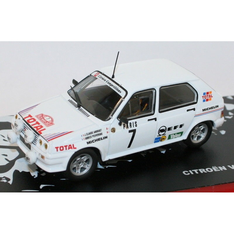 Altaya 1/43 Scale - Citroen Visa 1000 Pistes - Rallye Monte Carlo 1985