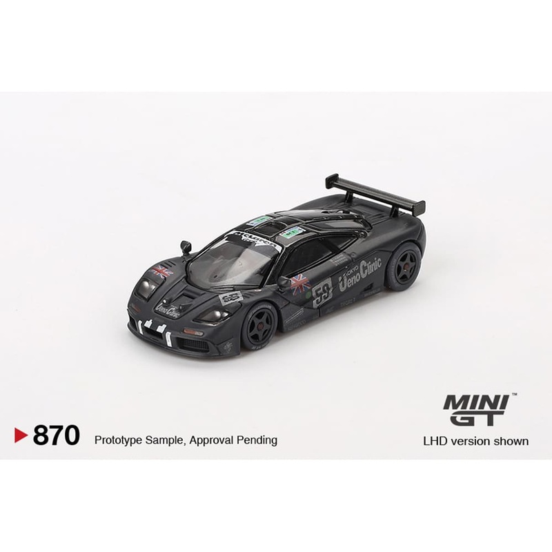 [ETA:  Jun 2025 ] Mini GT 1/64 McLaren F1 GTR #59 1995 Le Mans 24Hr Winner Post-Race Weathered