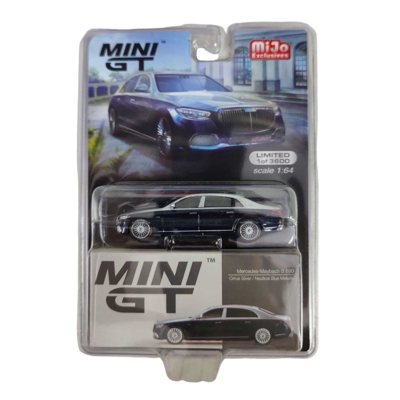 EXCLUSIVE Mini GT Mercedes Maybach S 680 (516)
