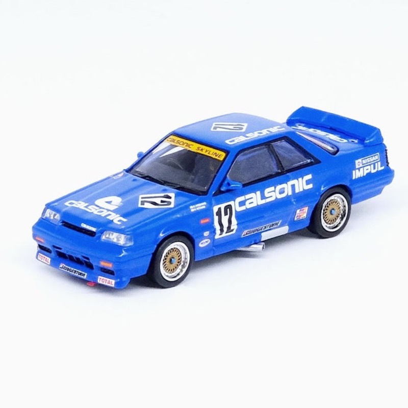 Inno64 1:64 NISSAN SKYLINE GTS-R (R31) #12 CALSONIC JTCC 1987