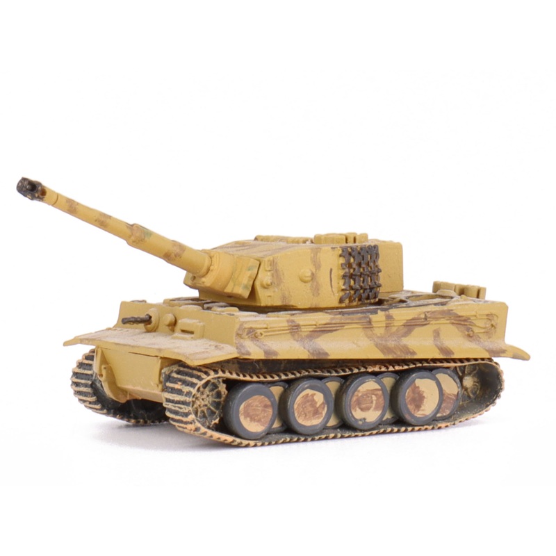 Panzer Tiger Wehrmacht desert camouflage finished model