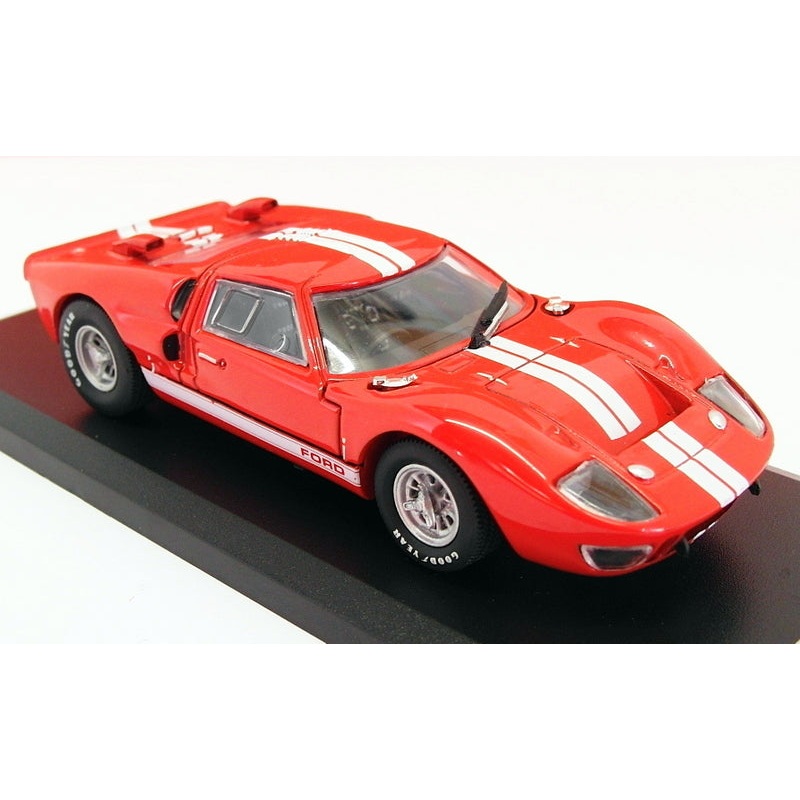 Solido 1/43 Scale Model Car 43751 - 1966 Ford GT40 MKII - Red
