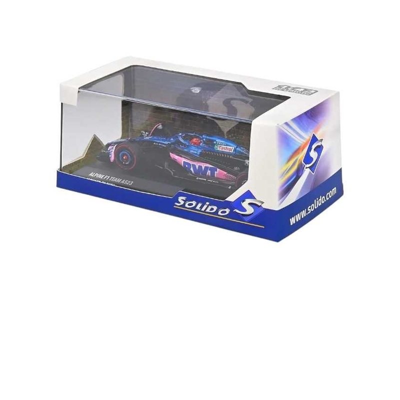 Solido Formula 1 (F1) Alpine A523 Monaco GP 2023 Diecast 1:43 Scale