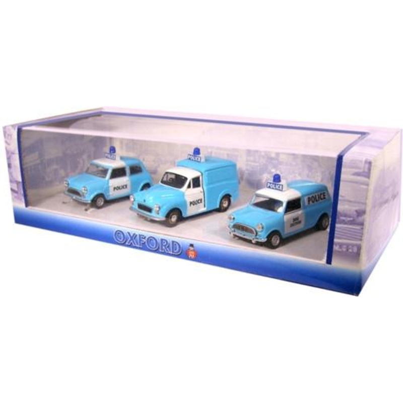 Triple Police Set - 1:43 Scale