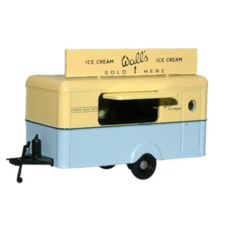 Walls Ice Cream Mobile Trailer - 1:76 Scale