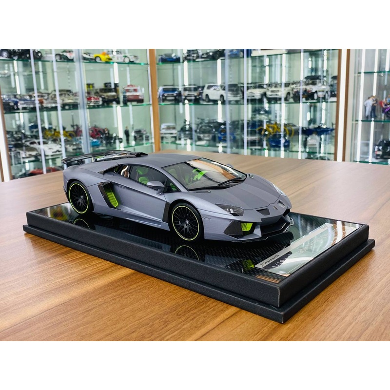 1/18 Resin Model - VMB Model Lamborghini Aventador LP 700-4 Hamann in Grey, Limited to 66 Pieces
