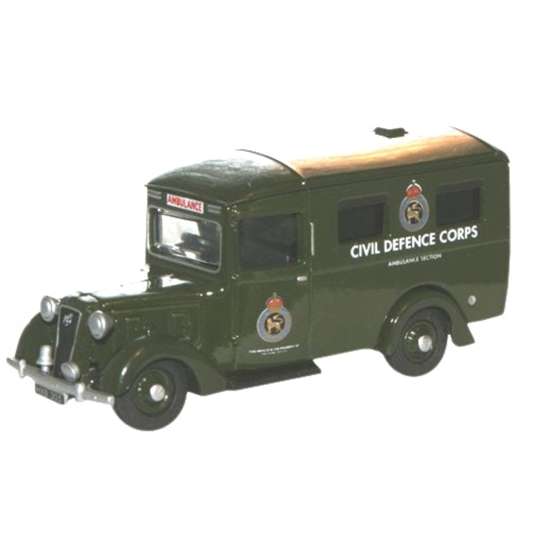 Austin 18 Ambulance Civil Defence - 1:76 Scale