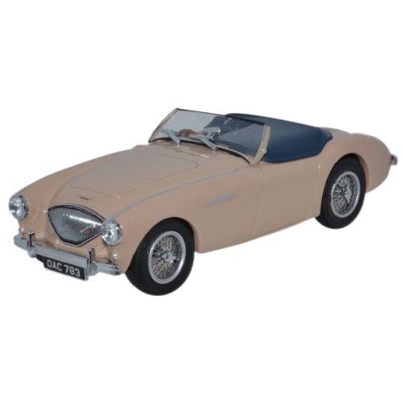 Austin-Healey 100 BN1 (Tonneau) Coronet Cream - 1:43 Sc