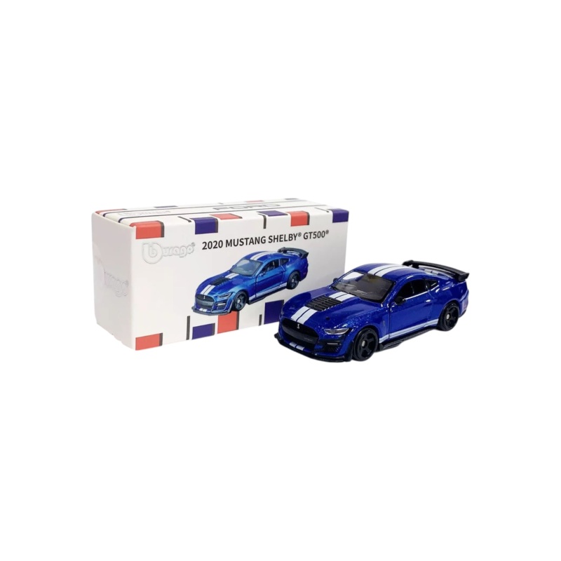 Bburago Sports Cars 2020 Mustang Shelby GT500 1:64 Scale