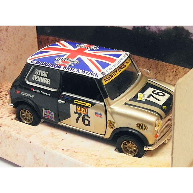 Corgi 1/36 Scale 04437 - Austin Mini Mighty Minis Racing Stewart/Jenner