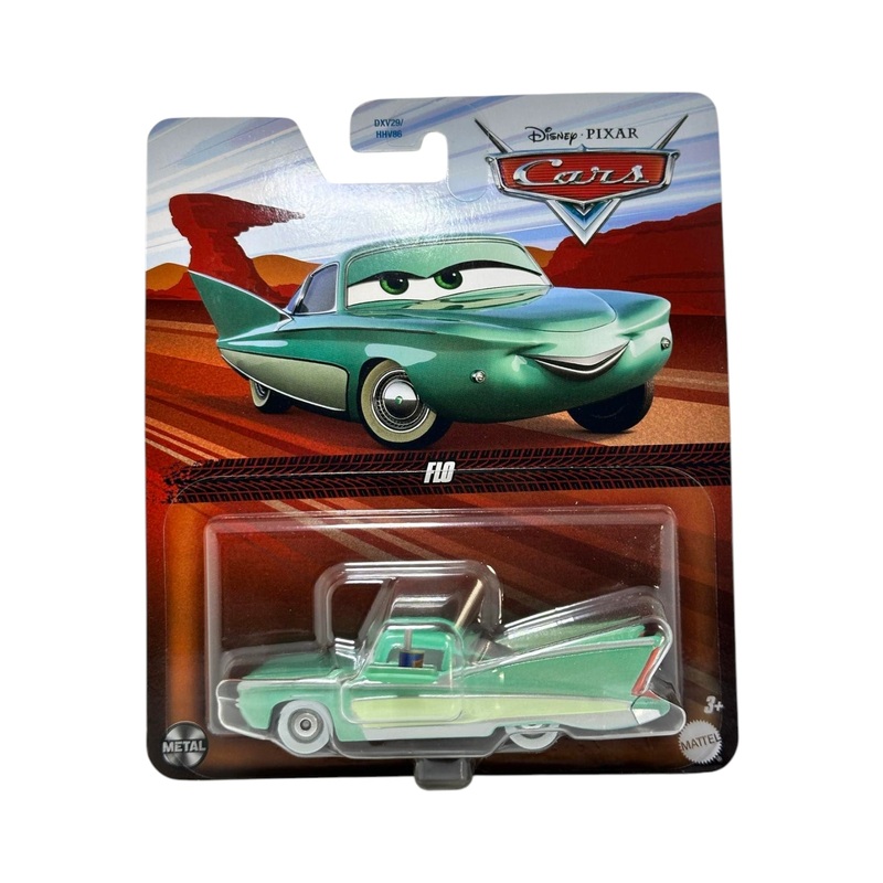Disney Pixar Cars flo with tray flo con bandeja-flo aveg plateau 1:64 Scale