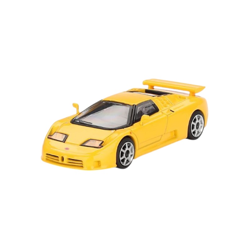 Mini GT Bugatti eb110 super sport giallo Bugatti