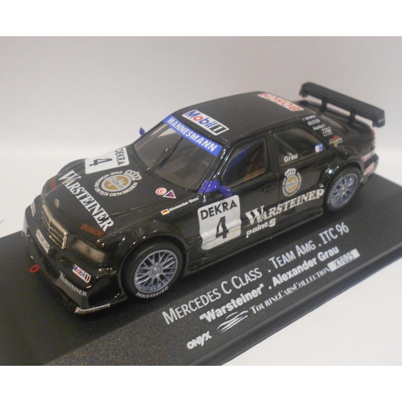 Onyx 1/43 Scale - XT025 MERCEDES 'WARSTEINER' ITC 96 ALEXANDER GRAU