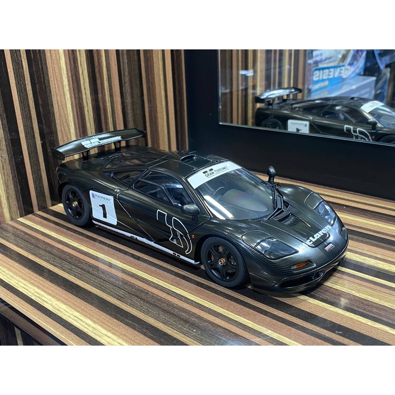 1/18 Diecast McLaren F1 Stealth Model (Gran Turismo GT5) - All Opening by Autoart