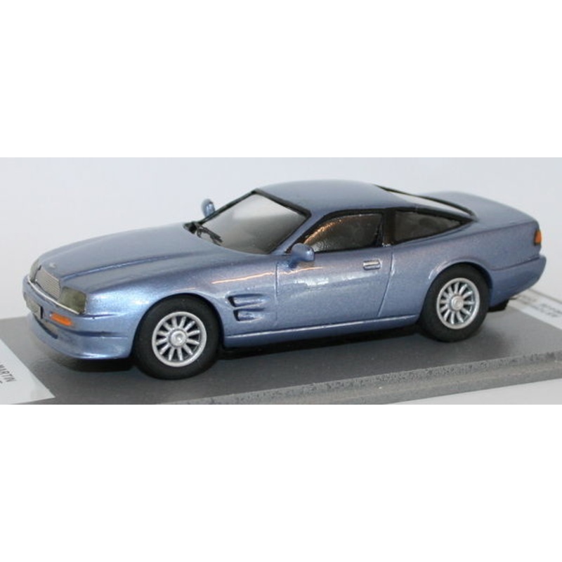 1/43 Scale Kit Built Resin Model - Aston Martin Virage Coupe - Lt Met Blue