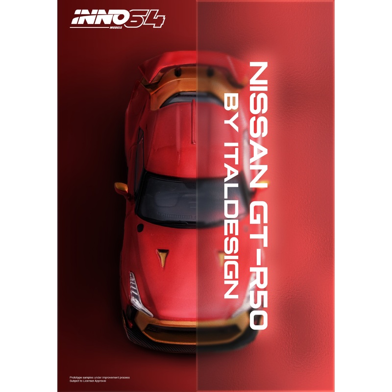 [ETA:  Sep 2025 ] Inno64 1/64 R50 GT-R By Italdesign