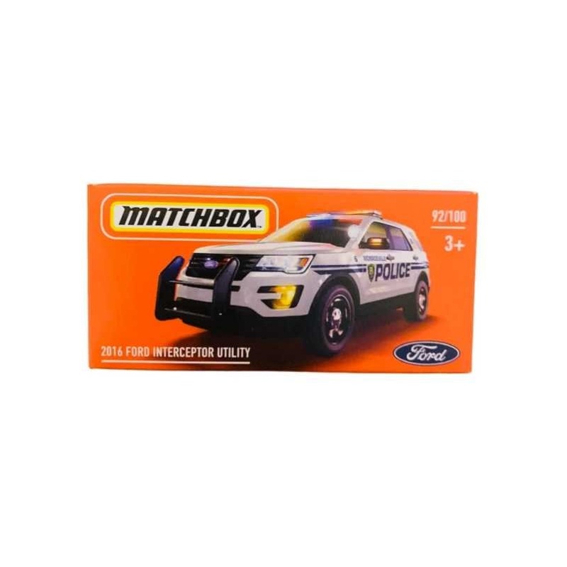 EXCLUSIVE Matchbox 2016 Ford Interceptor Utility
