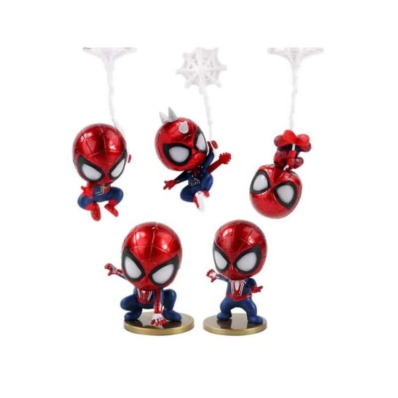 EXCLUSIVE Spider Man Action Figure Set of 5