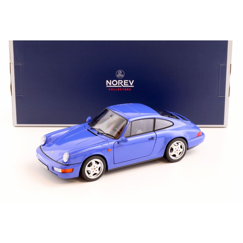 Norev 1990 Porsche 911 964 Carrera 4 Maritime Blue 1:18 LIMITED