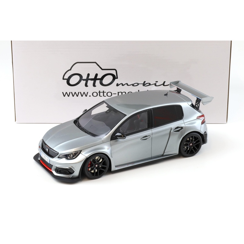 Otto 2020 Peugeot 308 RC by ByFactory Artense Grey 1:18