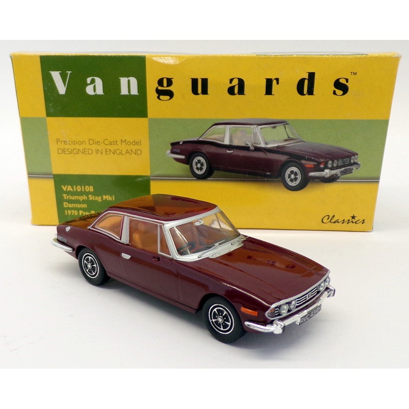 Vanguards 1/43 Scale VA10108 - Triumph Stag Mk1 1970 Pre-Production Car  #13