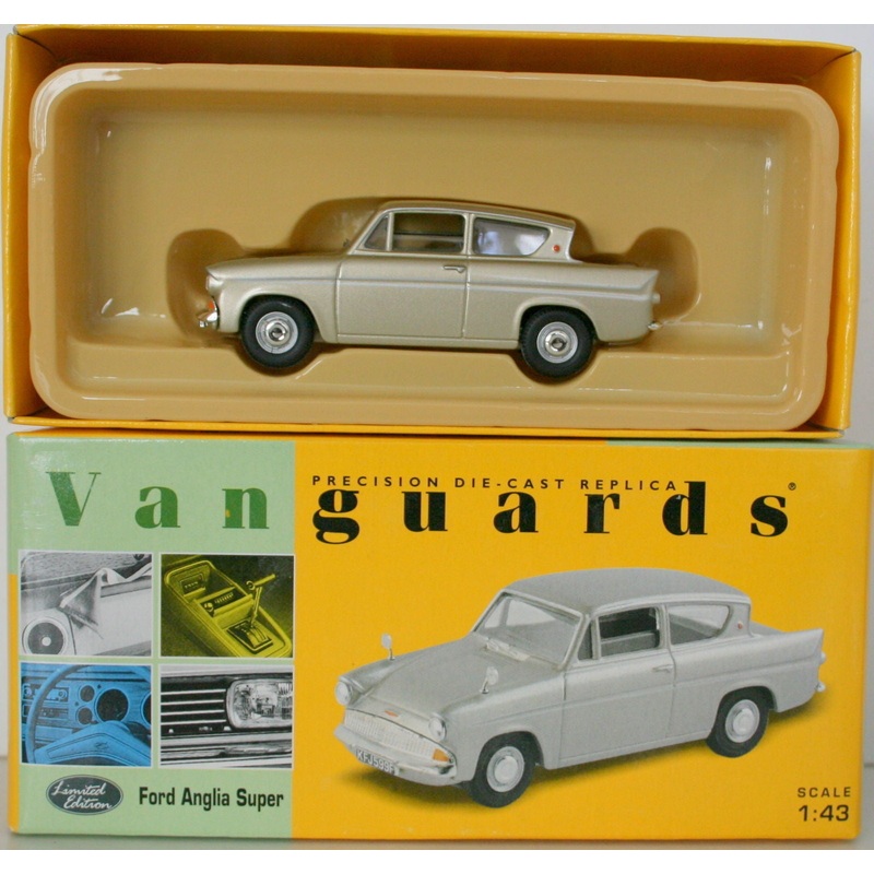 VANGUARDS 1/43 VA00119 FORD ANGLIA SUPER GOLD