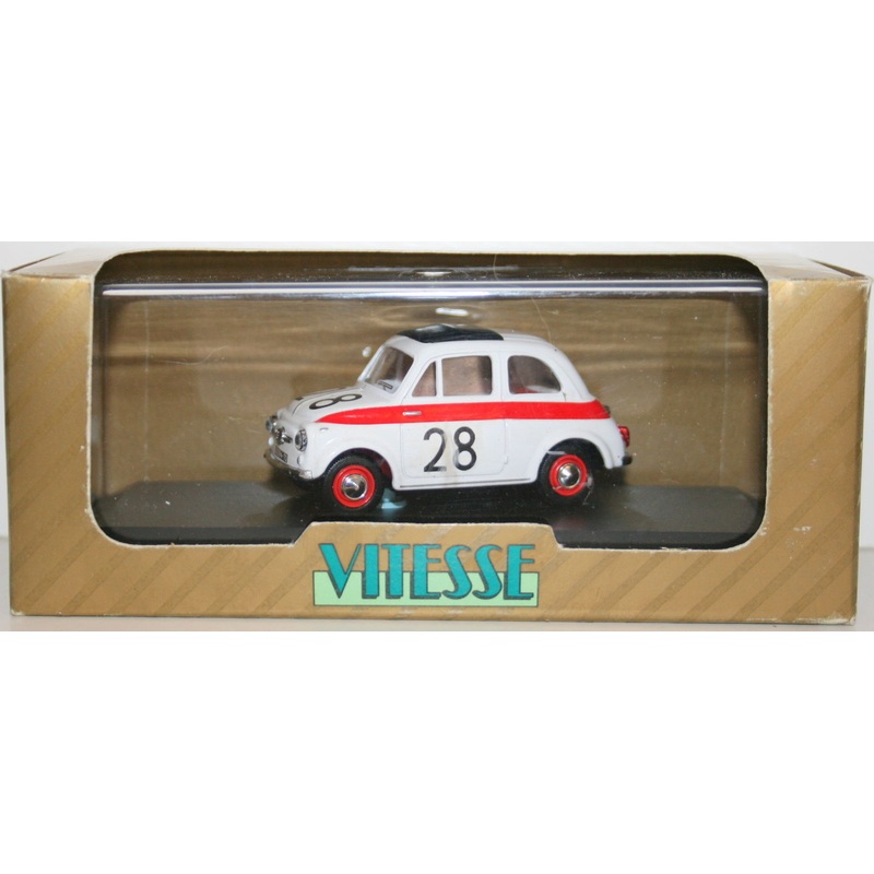 VITESSE 1/43 L082B FIAT 500 SPORT 12h HOCKENHEIM 1958