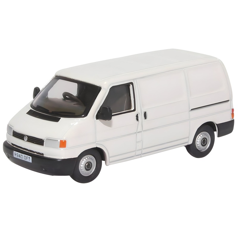 VW T4 Van Grey White