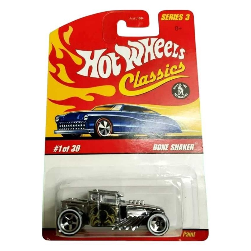 Exclusive hotwheels bone shaker die-cast classic