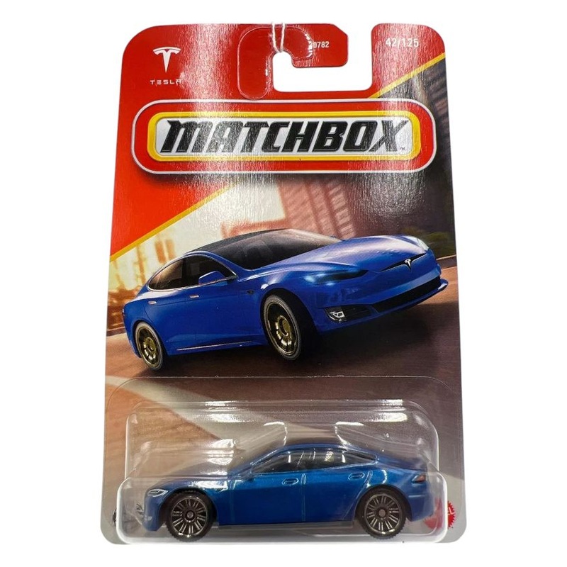 Matchbox Tesla Model S Mainline Imported 1/64