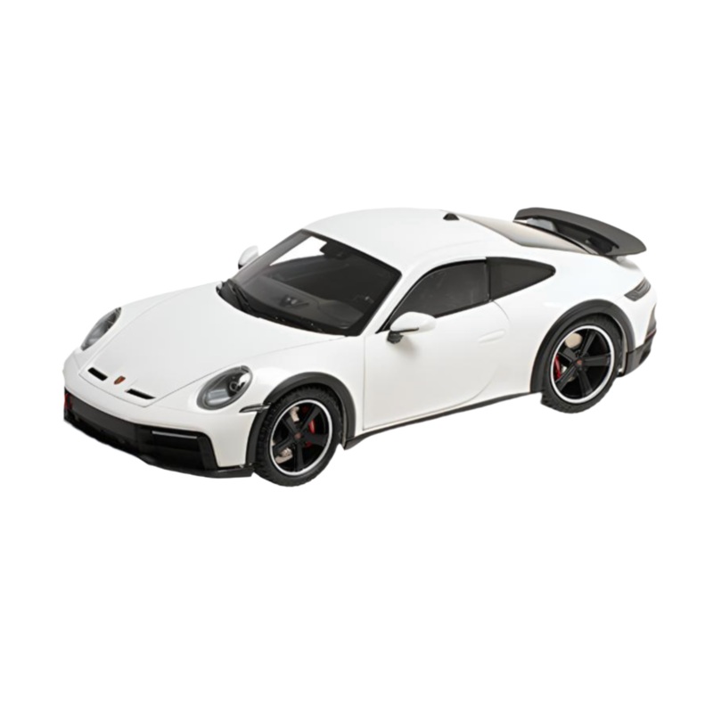 Minichamps 2022 Porsche 911 992 Dakar White w/ Black Wheels 1:18