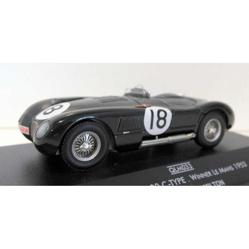 Quartzo 1/43 Scale diecast - QLM033 Jaguar XK120 C-Type #18 Le Mans 1953