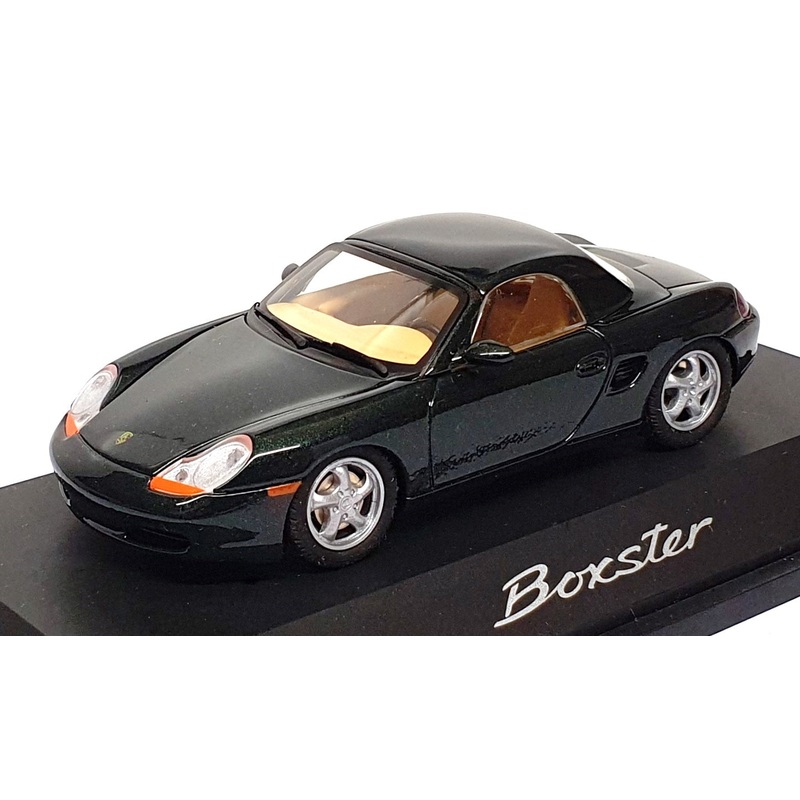 Schuco 1/43 Scale Diecast 04231 - Porsche Boxter Hardtop - Met. Green