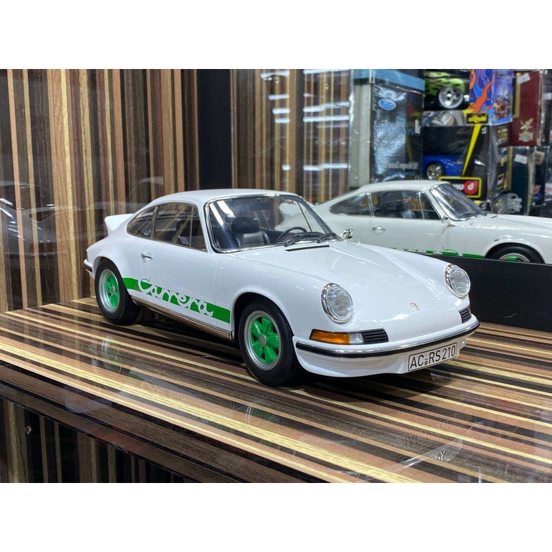 1/12  Diecast Porsche 911 Carrera RS 2.7 1973 Norev Scale Model Car