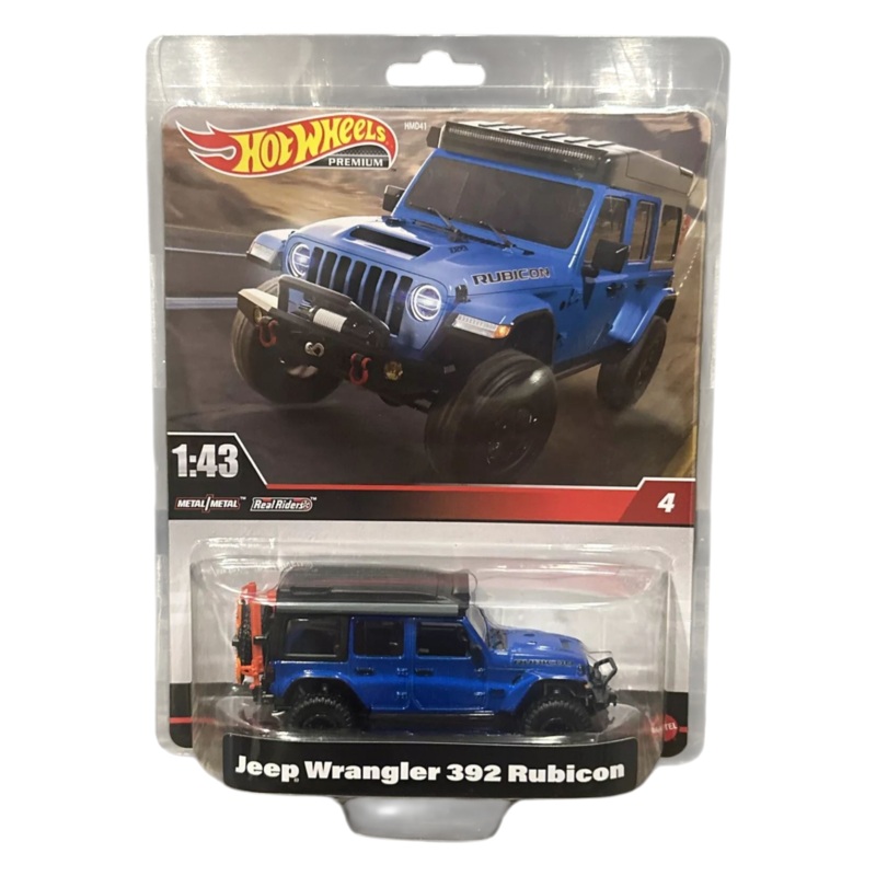 HotWheels Jeep Wrangler 392 Rubicon Imported Premium 1:43 Scale