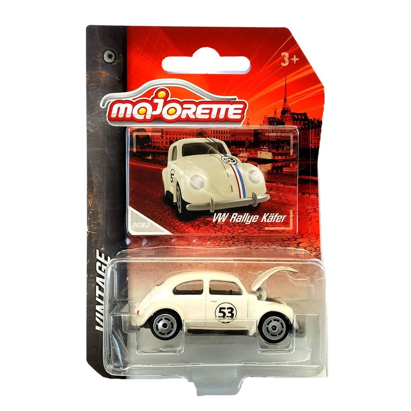 Majorette Vintage VW Rallye Kafer - White