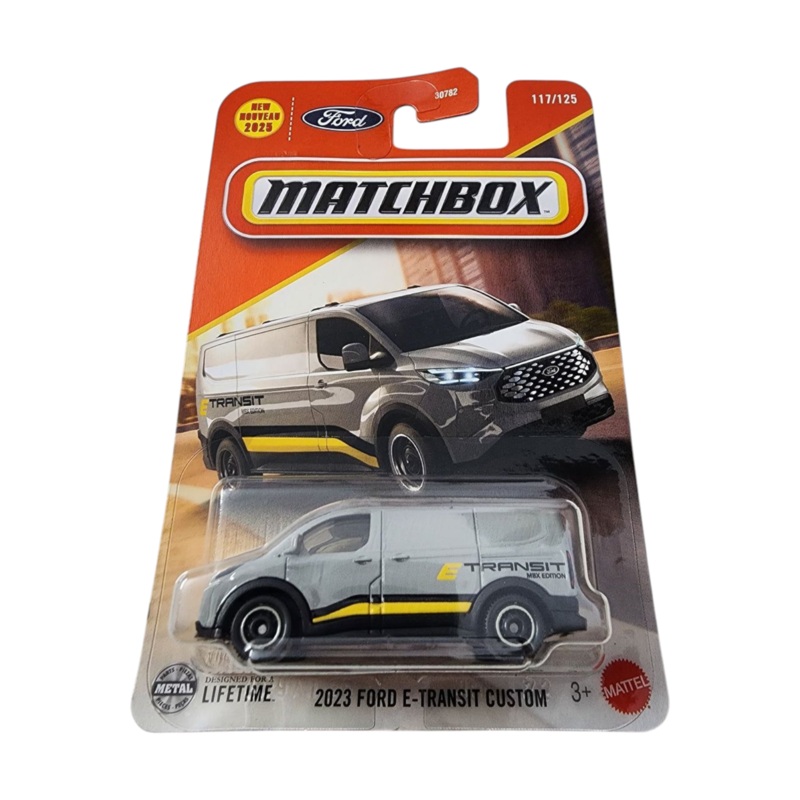 Matchbox 2023 Ford E-Transit Custom Mainline 1:64 Scale