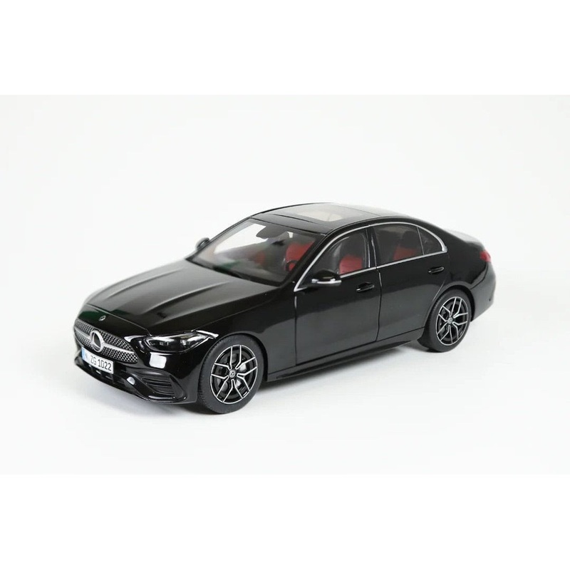 NZG 2022 Mercedes Benz C-Class (W206) Sedan Obsidian Black Metallic 1:18