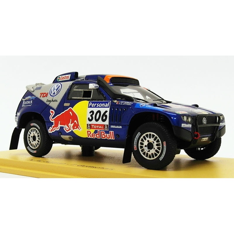 Spark 1/43 Scale S0827 - Volkswagen Touareg Race 2 - #306  2010