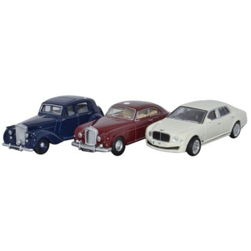 3 Piece Bentley Set MkVI_Continental_ Mulsanne - 1:76 S