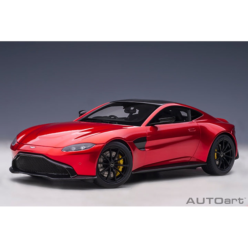AUTOart 2019 Aston Martin Vantage Hyper Red w/ Carbon Roof 1:18