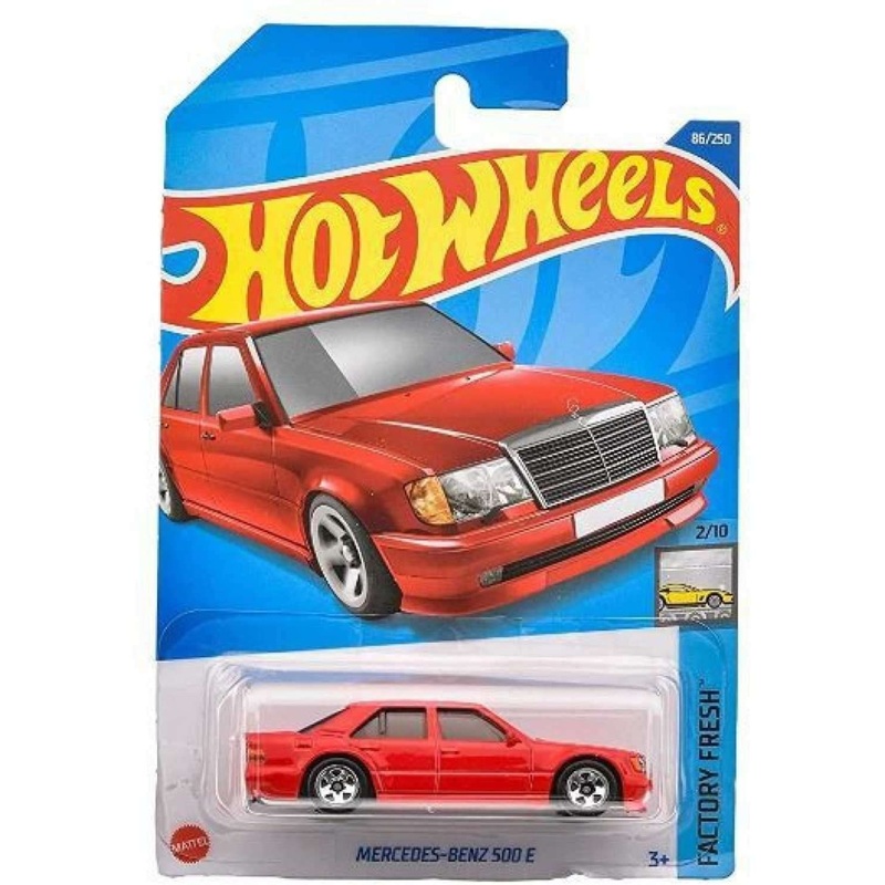 EXCLUSIVE Hotwheels Mercedes Benz 500 E (blister Damage car mint condition)