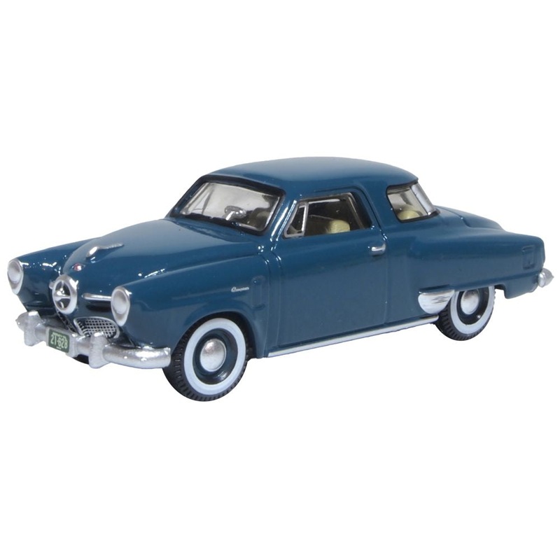 1950 Studebaker Champion Starlight Coupe Aqua Green 1:87
