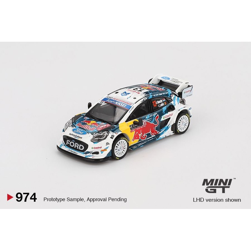 [ETA:  Nov 2025 ] Mini GT 1/64 Ford Puma Rally1 #13 M-Sport Ford WRT 2024 Rally Monte Carlo