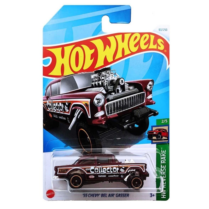 EXCLUSIVE Hotwheels 55 Chevy Bel Air Gasser