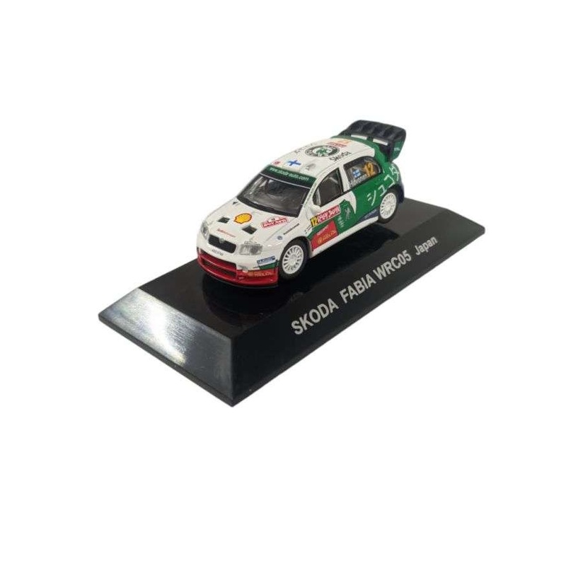 EXCLUSIVE Kyosho Skoda Fabia WRC05 Japan no 12