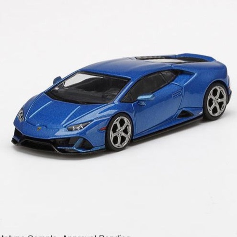 Mini GT 1:64 Mijo Exclusive USA Lamborghini Huracn EVO Blue Eleos Limited Edition ***in clamshell blisters***